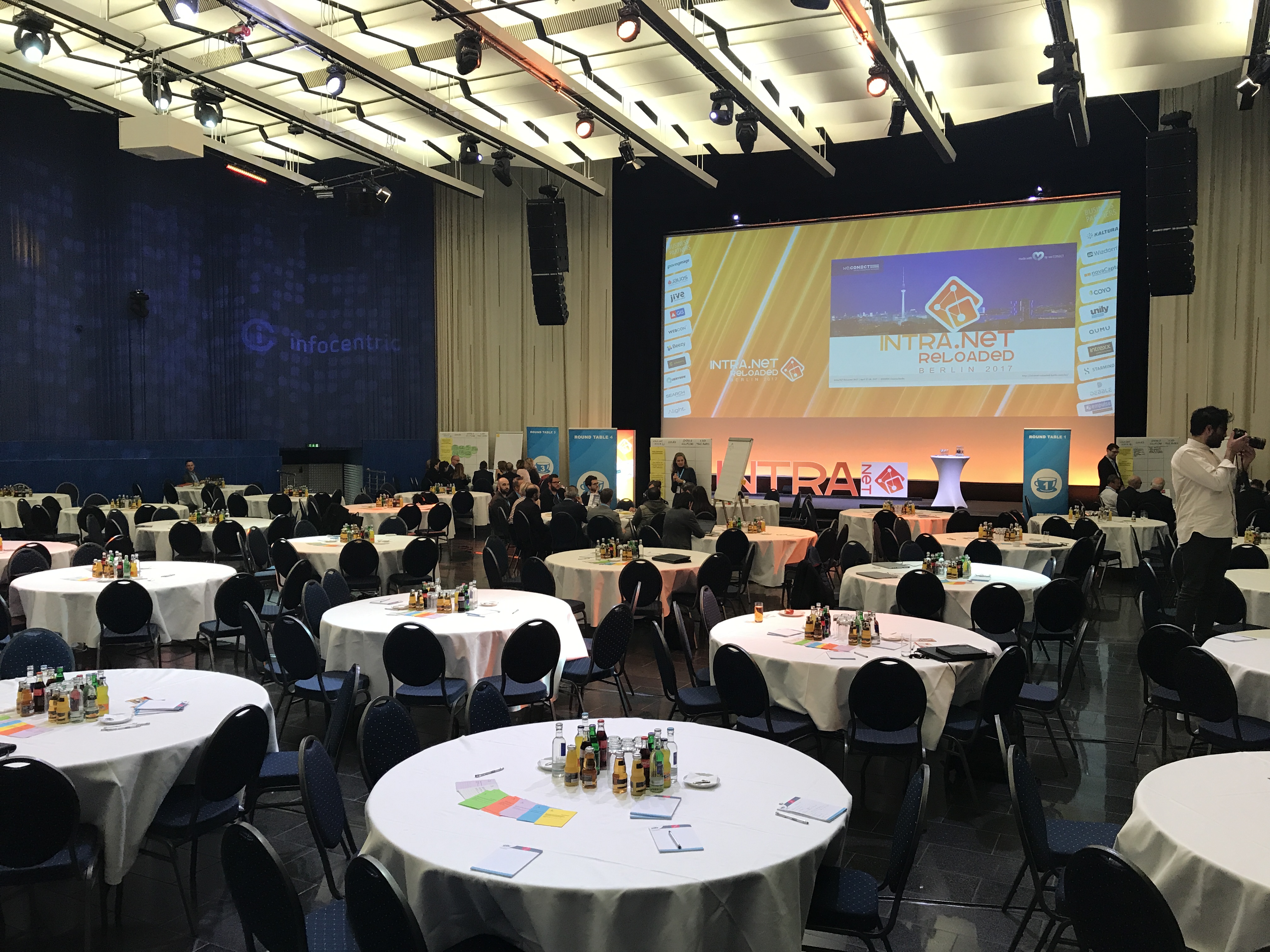 Фото с конференции Intra.Net Reloaded в Берлине 2017